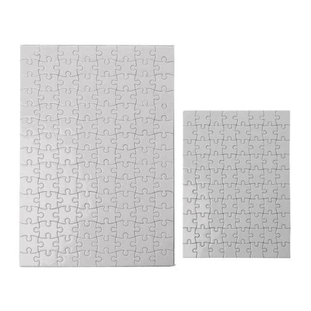 10 Packs Jigsaw Puzzles A4 A5 Sublimation Blanks Puzzles DIY Heat Transfer Craft 1