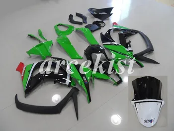 

New ABS Full Fairings Kit Fit For Kawasaki Ninja ZX-10R 2011 2012 2013 2014 2015 10R 11 12 13 14 15 bodywork set Green black