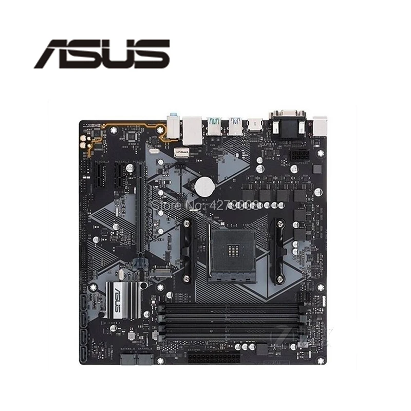 Для ASUS PRIME B450M-A Оригинальное гнездо для материнской платы AM4 DDR4 B450 настольная материнская плата