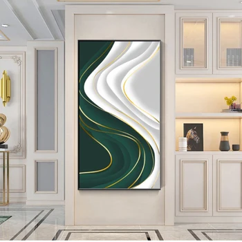 

Modern Nordic Painting Decorative High-definition Artistic Home Bedroom Decoration Aluminum Alloy Tempered Crystal Porcelain​