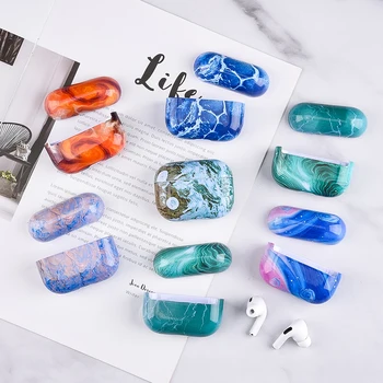

Luxury Marble For Apple AirPods Pro case Cover Headphone Charging Bag Covers For Apple AirPods Pro Case Bluetooth Earphone Cute