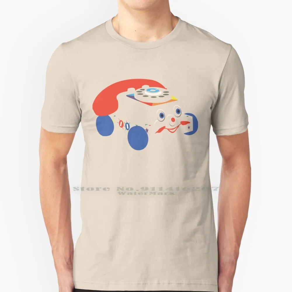 La Tua Prima Maglietta Del Telefono 100% Puro Cotone 80S Kid 80S Bambini Giocattoli Retrò Telefono Minimalista 1980S 80S Giocattoli Giocattolo Fisher 