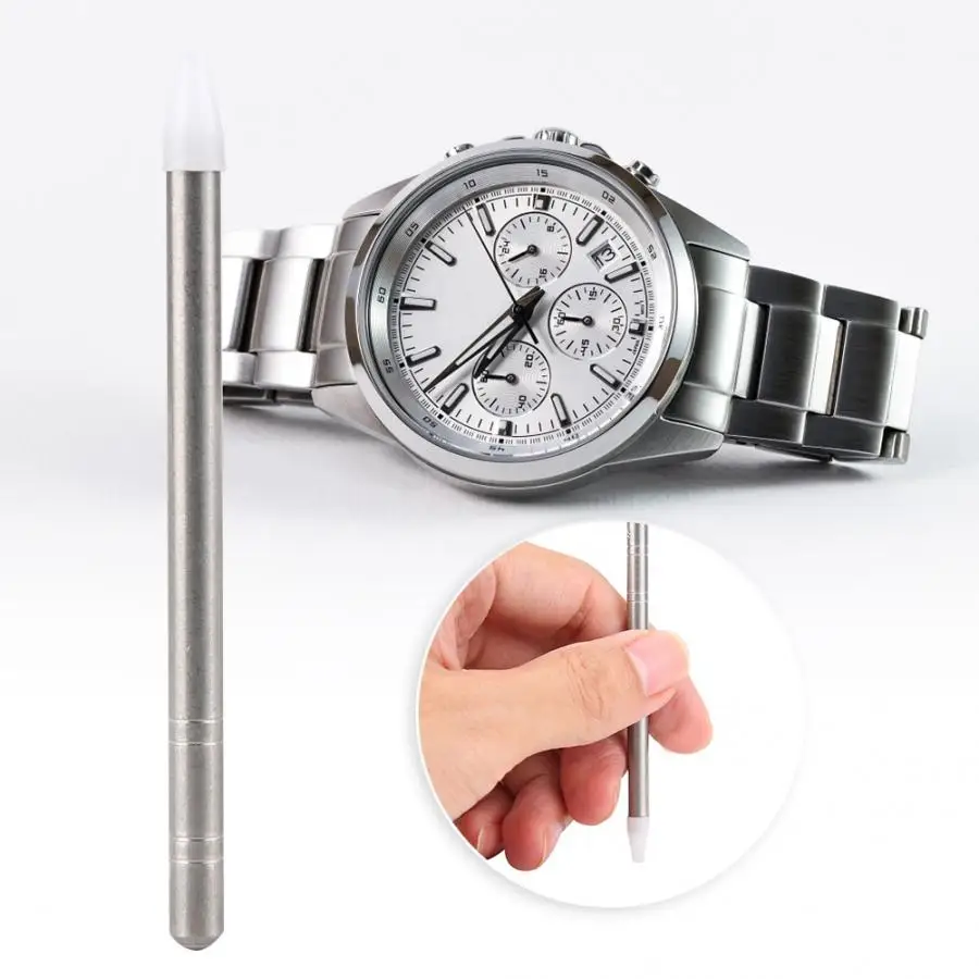 

Portable Steel Watch Fitting Pressing Hand Presser Tools Simple Metal Needle Press Watch Repairing Tool for Watchmakers Making