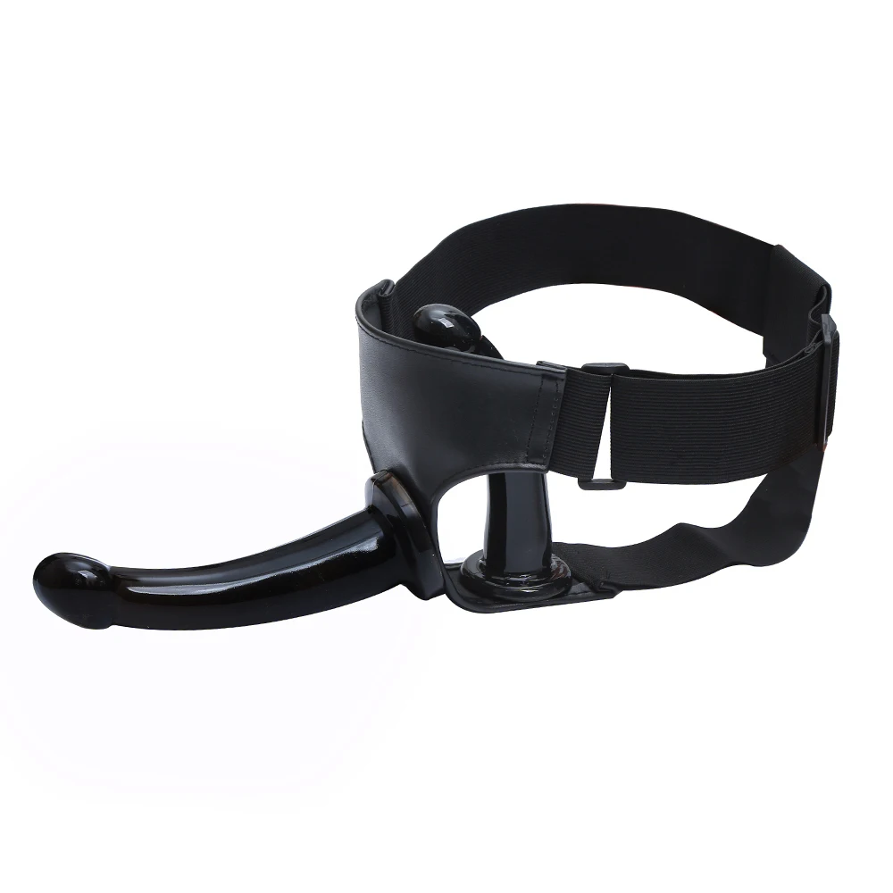 Strapon Double Realistic Dildo Anal Ultra Elastic Harness Belt Strap On Dildo Strap-ons Dildos Adult Sex Toys for Lesbian Woman