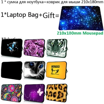 

For Chuwi HI12 iPad Mini 5 Wholesale Ultrabook Bag 11.6 Sleeve Chromebook Laptop Bags 12 17 15 13 14 10 7 Tablet Case+Mousepad