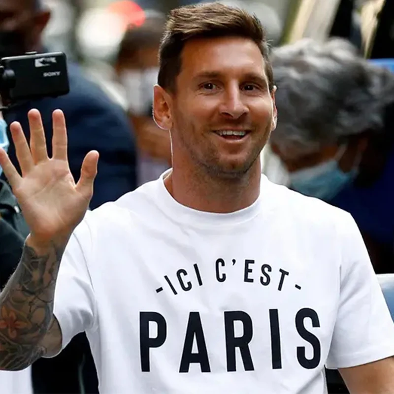 T shirt Pria Welcome To Paris Atasan 