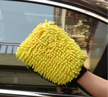 

Hot Sale Car Wash Glove Coral Mitt Soft Anti-scratch for Car Wash Multifunction Thick Cleaning Glove Car Wax Detailing Brush