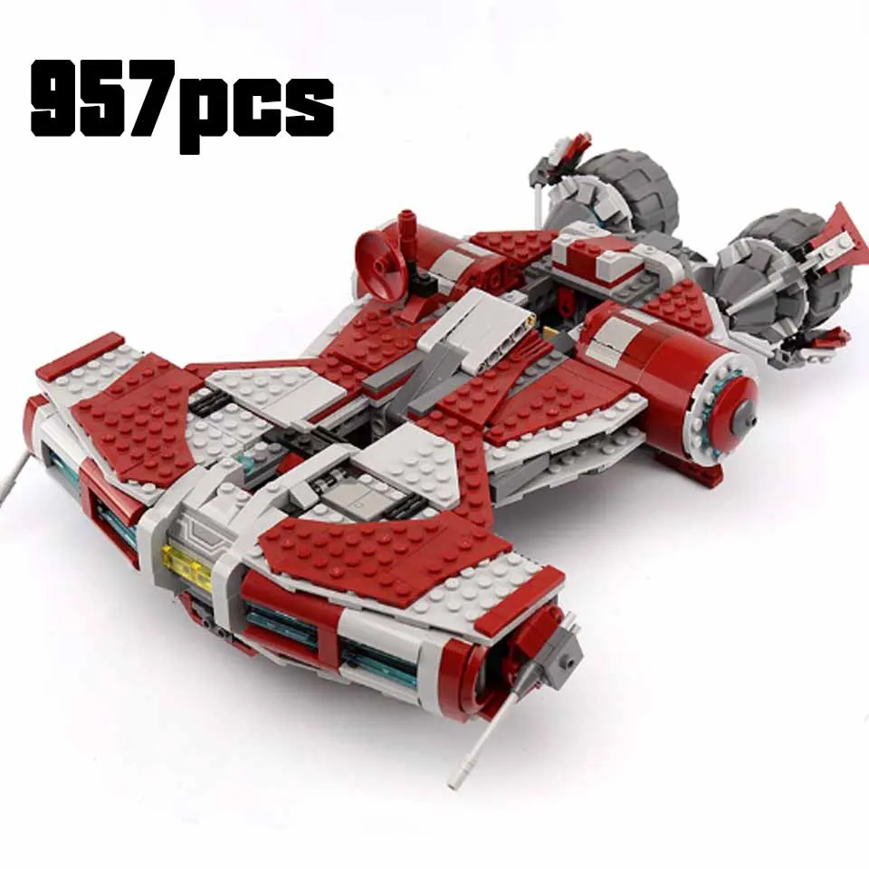 

05085 Movie Jedi Defender-Class Cruiser Jedi style Model 957pcs Building Block Toys Compatible legoinglys Star Wars