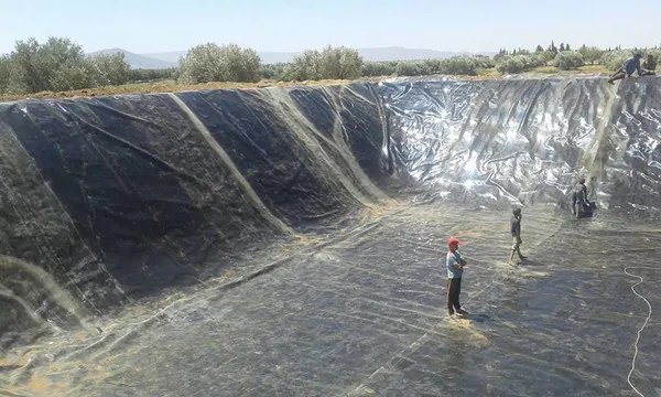HDPE геомембрана биогаз digester лайнер сварочный аппарат