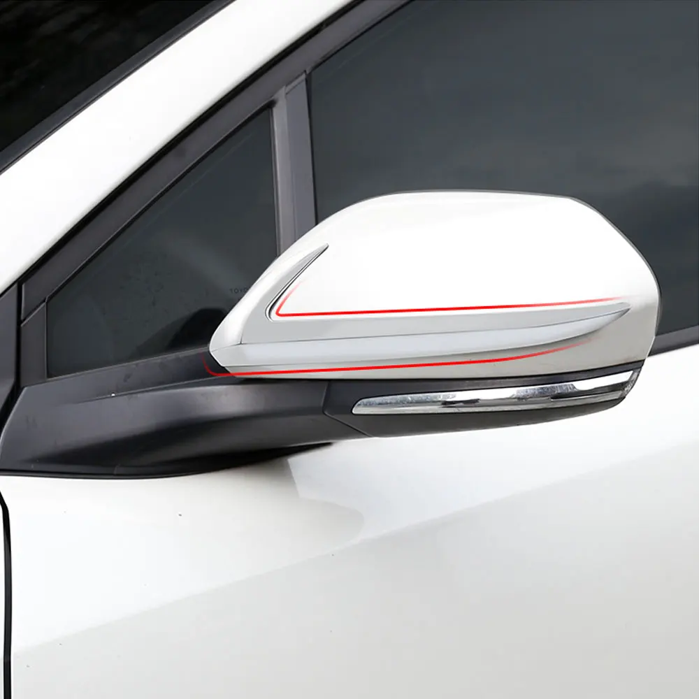 Аксессуары для внешней отделки автомобиля для Toyota CHR C-HR Авто ABS ПВХ светильник для двери заднего вида украшение для автомобиля