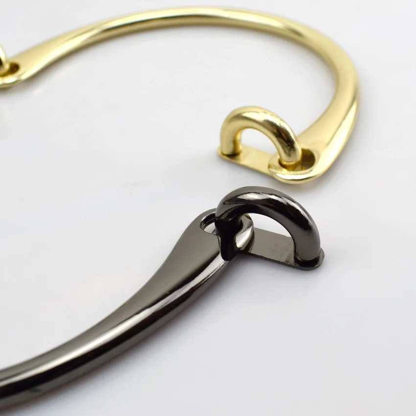 Meetee Metal Bag Handles Buckles Handbag Strap Clasp Clutch Luggage Lock Decoration Hardware Accessories DIY Leather Craft F1 79|Пряжки и