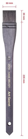 ArtSecret Premium Watercolor Brush with Natural Squirrel Hair and Wooden Handle