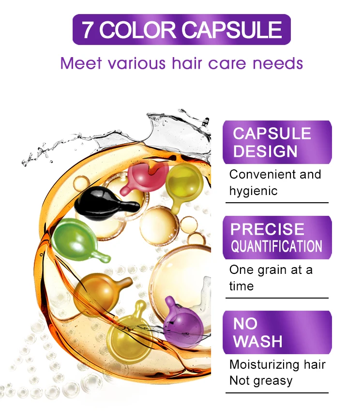 Description Picture 4 of itemSevich Hair Vitamin Keratin Complex Oil Capsule Set Hair Care Essential Oil For Dry Hair Nourishing Scalp Treatment
