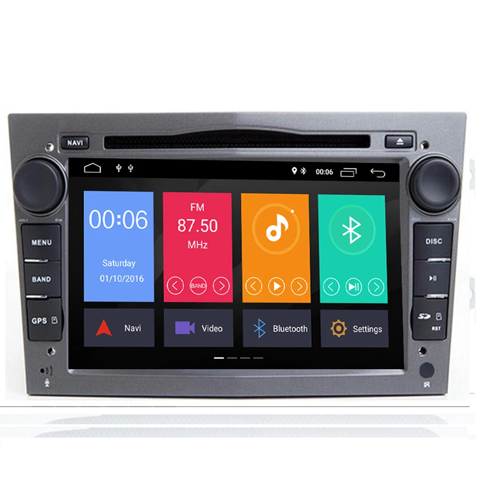 Perfect Android 9.0 Autoradio 2 Din Car DVD GPS Navigation for Opel Astra H G J Antara vectra c b Vivaro astra H corsa c d zafira b Wifi 2