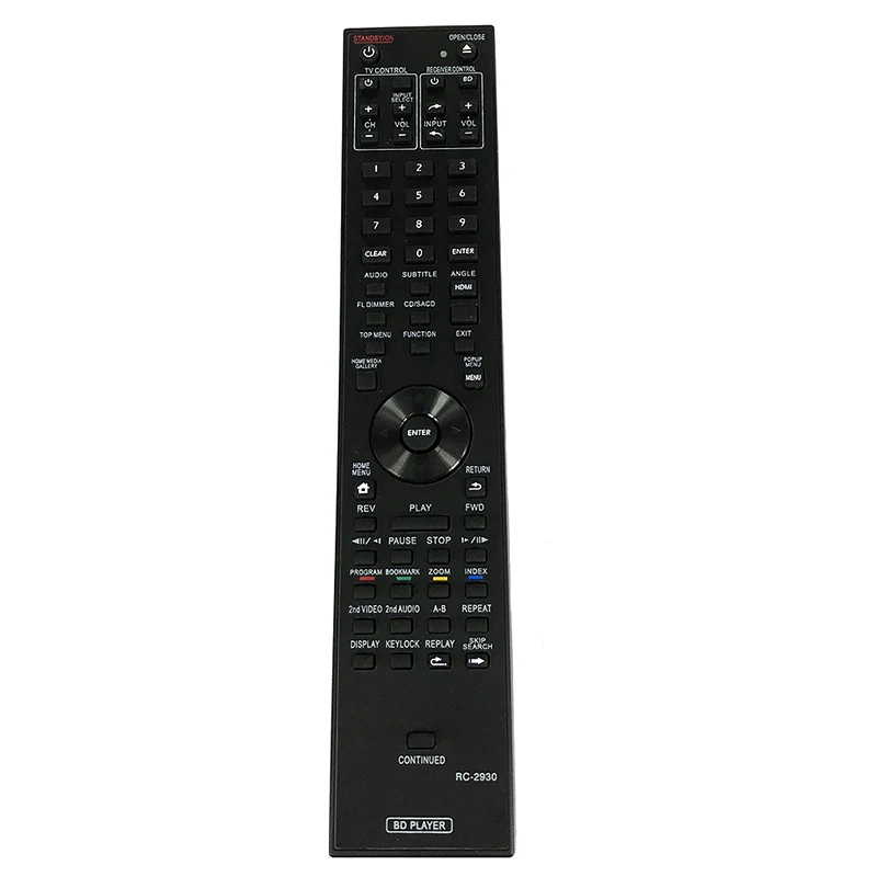 Новый заменяемый пульт дистанционного управления RC 2930 для PIONEER Blu Ray театра DVD BD Playe