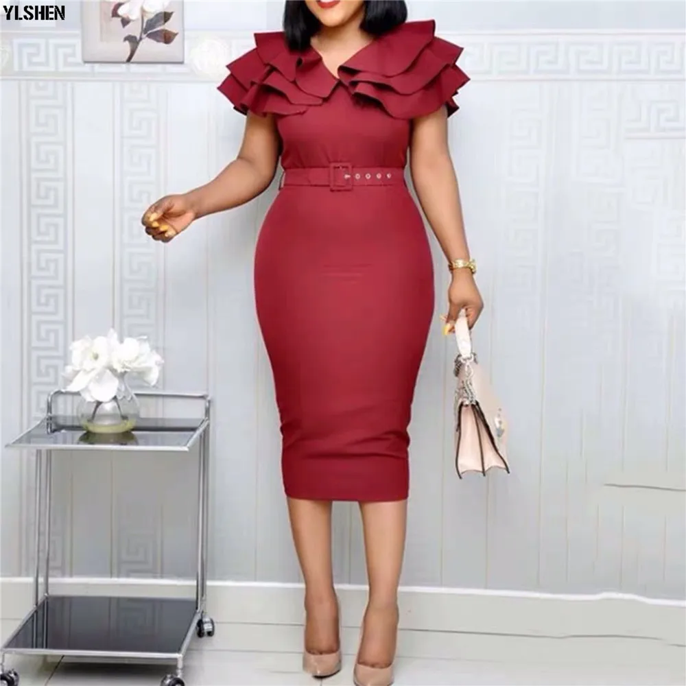 2020 Summer African Dresses for Women Robe Africaine Femme New Style Long Dress Clothing Traditional African Outfits For Ladies 04