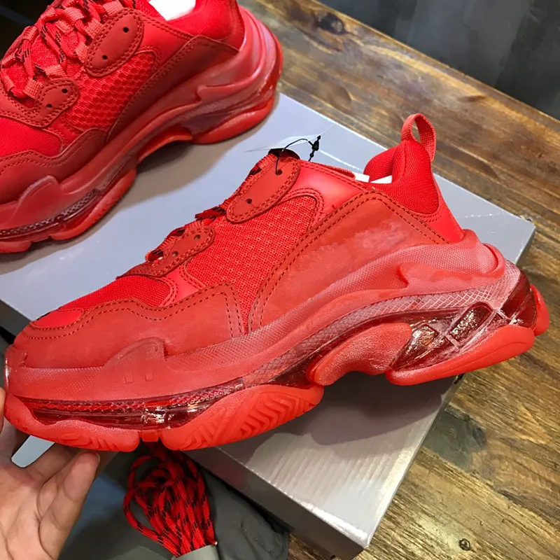 New Triple S Best Top Quality Factroy Price Air Cushion Sneaker Man Fashion Brand Lace up Running Sports Woman Shoes | Обувь