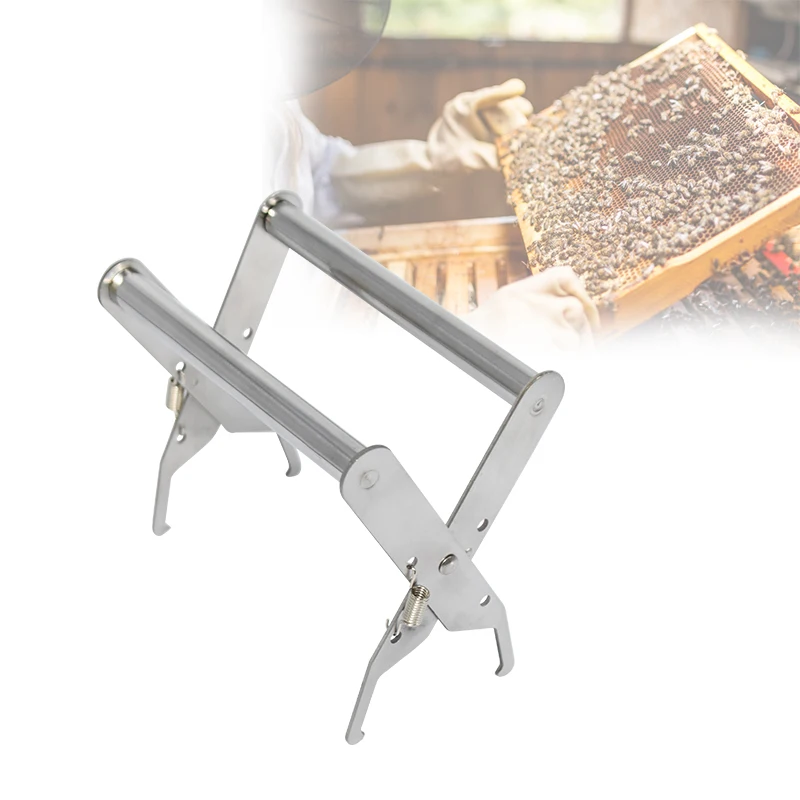 

Bee hive Frame Holder Stainless Steel Capture Frame Grip Beekeeping Accessories Increase Honey Bee tools