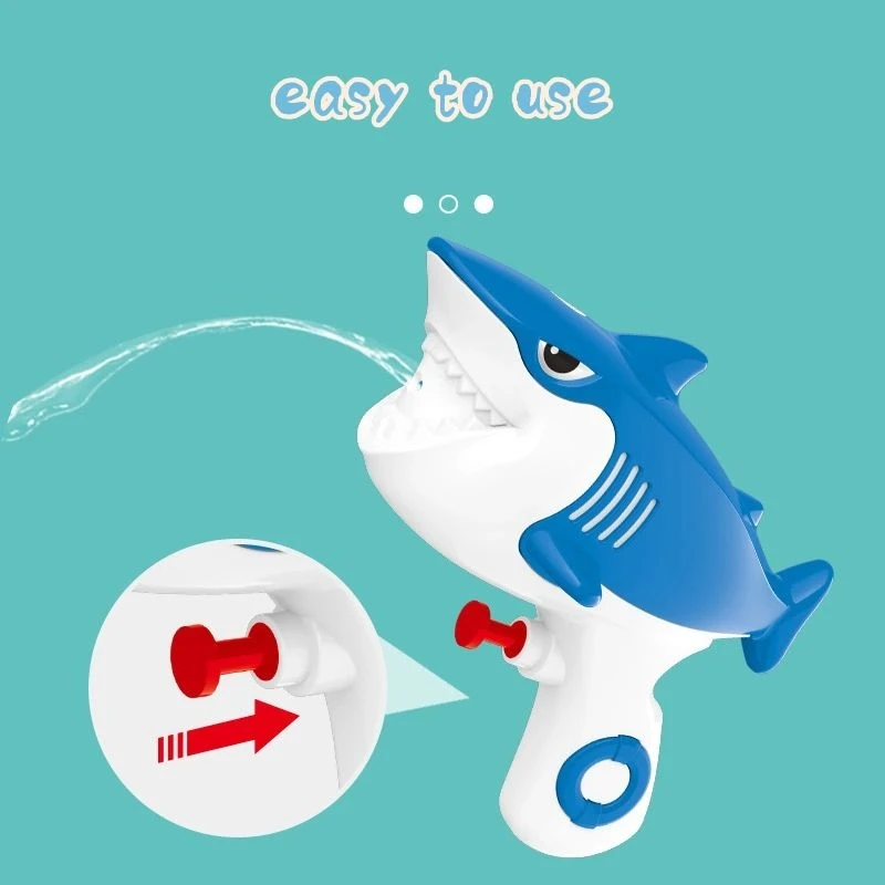 Toddler Bath Toys Cute Cartoon Swimming Shark Clockwork Wagging Tail  Rotating Device Beach Baby Bath Tub Wind Up Toy