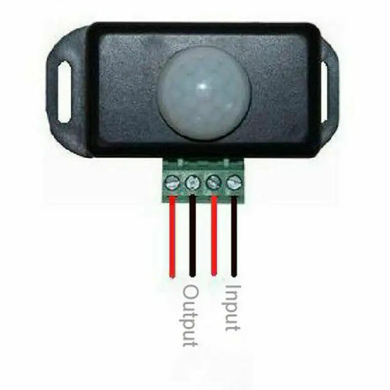 Автоматический DC 12 V-24 V 8A инфракрасный PIR датчик движения переключатель для Светодиодный свет лучший