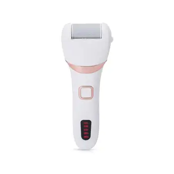 

USB Rechargeable Electric Callus Remover Feet Grinding File Tool Pedicure 3 Rollers Extra Heel Roller Dead Skin Peeling Foo T7E1