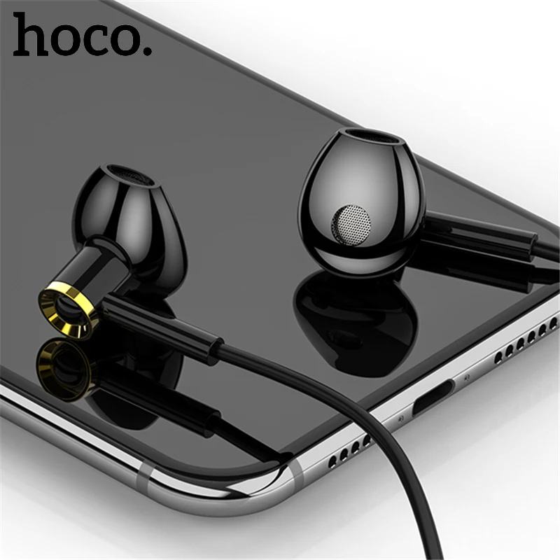 HOCO 3,5 мм наушники с супер басами для Xiaomi huawei samsung Earbudz наушники с микрофоном игровая гарнитура