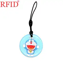 ID 125 кГц T5577 T5567 T5200 перезаписываемый читаемый брелок RFID карта мультфильм водонепроницаемый брелок маркер тег карта контроля доступа 1 шт