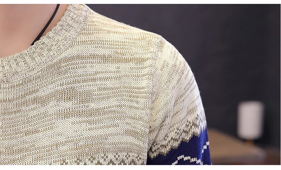 Корейские серые свитера и пуловеры, мужской вязаный свитер с длинным рукавом, высококачественные зимние пуловеры, Homme, теплое темно-синее пальто, 3xl, Новинка