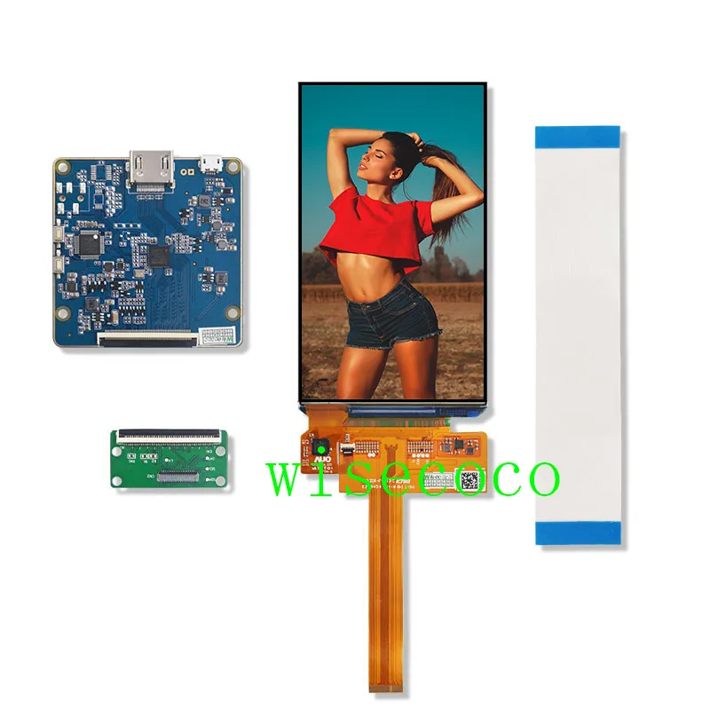 5 дюймов 720x1280 OLED AM-OLED дисплей H497TLB01.0 сотовый ips экран ЖК-панель HDMI к MIPI драйвер платы - Цвет: full set