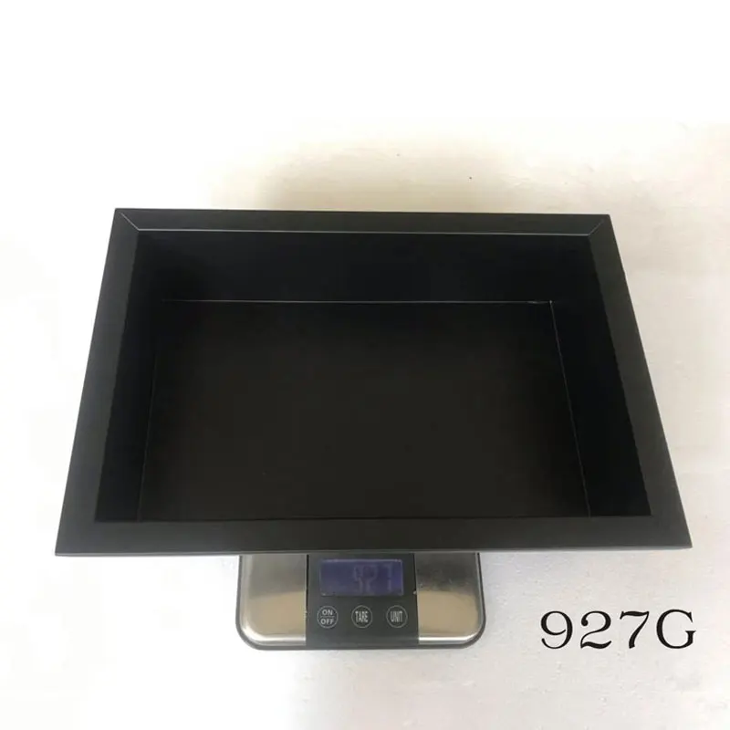 Black Storage Cabinet Bathroom Concealed Built-In Wall Cabinet Niche Stainless Steel Hotel In-Wall Wall Cabinet Toilet 5