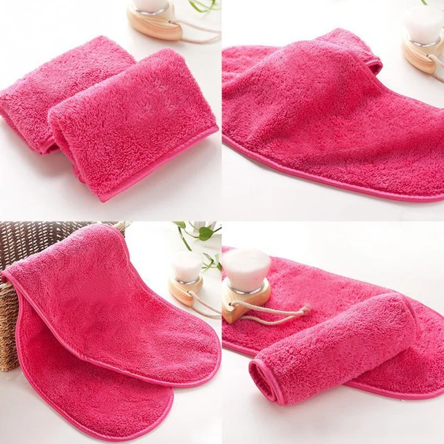 2/5/10Pcs Makeup Remover Towel Microfibre Reusable MakeUp Cloth Pads Women Face Cleaning Face Towel Beauty Women Makeup Tools 6