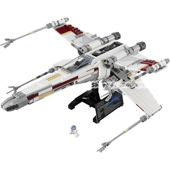 

1586pcs Red X Wing Building Block Movie Hobby Collection Building Block Boy Christmas Gift DIY Educational Toy
