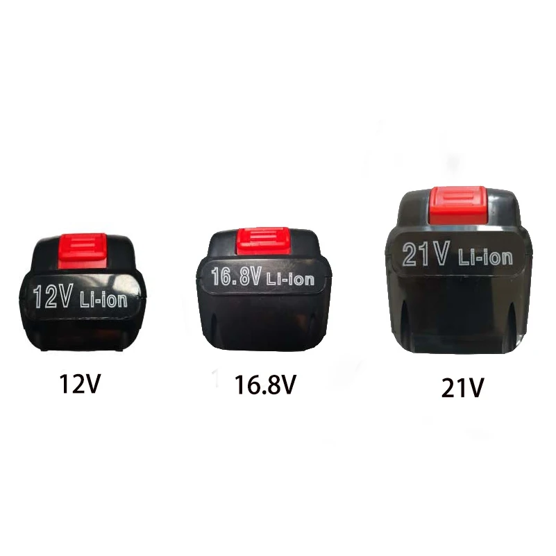 

21V 16.8V 12V Lithium Battery 18650 Rechargeable Li-ion Battery Pack For Power Tools Cordless Screwdriver Electric Drill Battery