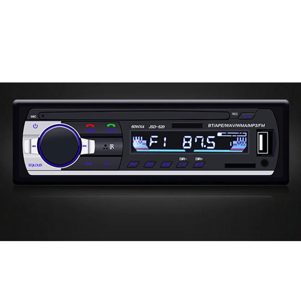 Автомобильный Mp3 беспроводной Автомобильный Mp3 плеер с функцией громкой связи и u-дисковой картой, радио, беспроводные вечерние звонки с реверсивным управлением