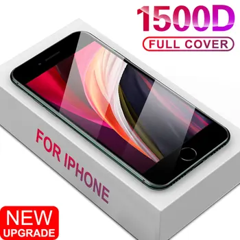 

1500D Tempered Glass For iphone SE 2020 11 Pro max XR 8 7 6S Plus screen protector Cover Glass For iphone 7 8 11 XS Max SE 2020