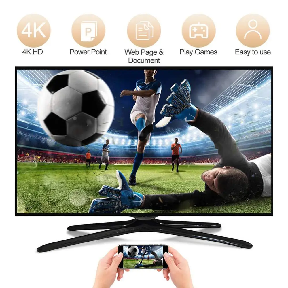 Зеркало с Wi Fi 2 4 ГГц для Android Iphone Apple мини ПК HD 1080P|SmartTV-стики и тюнеры| |