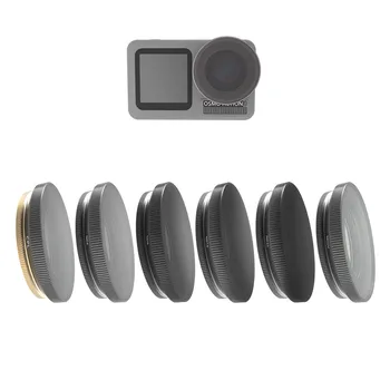 

3/4/6pcs UV+CPL+ND4+ND8+ND16+ ND32 ND4-PL+ND8-PL+ND16-PL+ND32-PL Camera Lens Filters For DJI OSMO ACTION Camera 1028#2