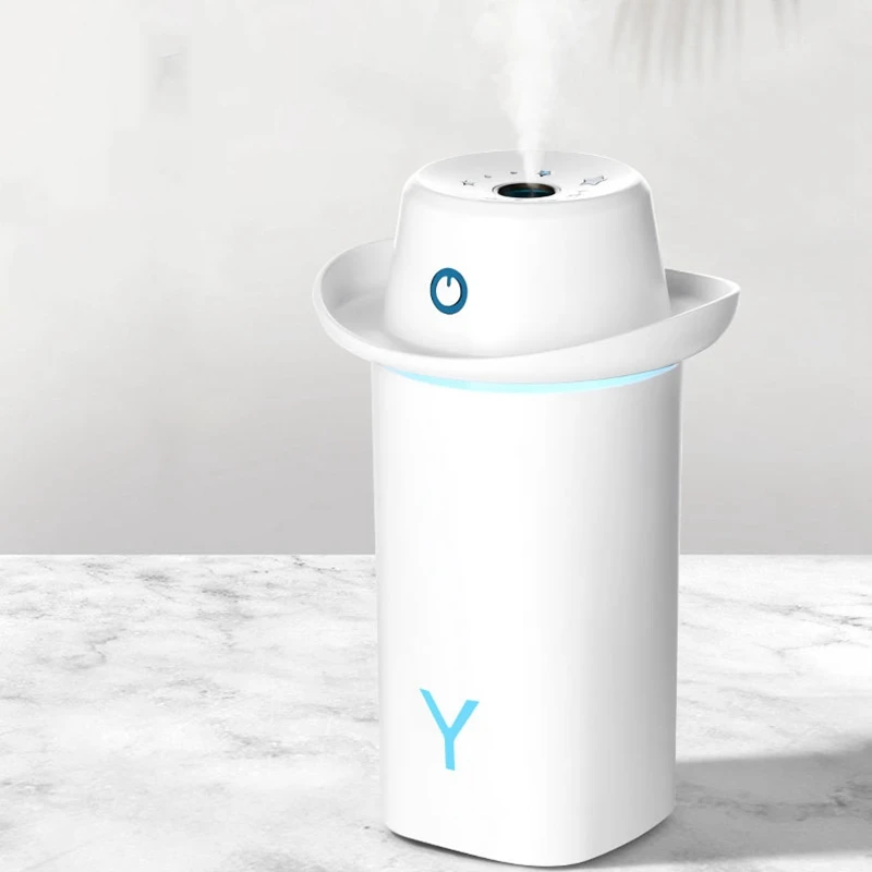 

Air Humidifier Eliminate Static Electricity Clean Air Care for Skin Nano Spray Technology Mute Design 7 Color Lights Car Office