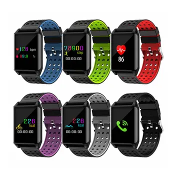 

Hot Sale M7 0.95 Inch OLED Color Screen Blood Oxygen Pressure Heart Rate Monitor Pedometer Smart Watch 130mAh Battery 2020 New