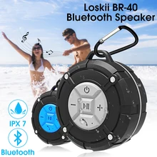 Открытый водонепроницаемый bluetooth динамик IPX7 портативный беспроводной стерео громкий динамик Душ Саундбар велосипедный динамик s с присоской