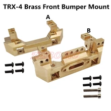 TRX4 сверхмощный латунный передний бампер крепление с сервоприводом для 1/10 RC Crawler TRAXXAS Trx-4 T4
