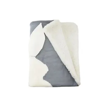 

Baby Knit Blanket Rabbit Swaddle Wrap Stroller Cover for Kids Boys and Girls U90B