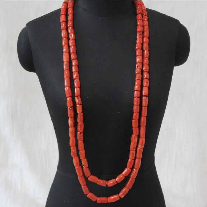4UJewelry Африканский коралловый бисер для мужчин длинный дизайн 2 слоя нигерийский Свадебный Ювелирный Набор для жениха традиционный свадебны... 4UJewelry Африканский коралловый бисер для мужчин длинный дизайн 2 слоя нигерийский Свадебный Ювелирный Набор для жениха традиционный свадебны...