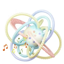 

Baby Toys 0 12 Months Montessori Balls Teething Newborn Teethers Toys Boys Mobile Hanger Sensory Rattles for Toddler Infant Gift