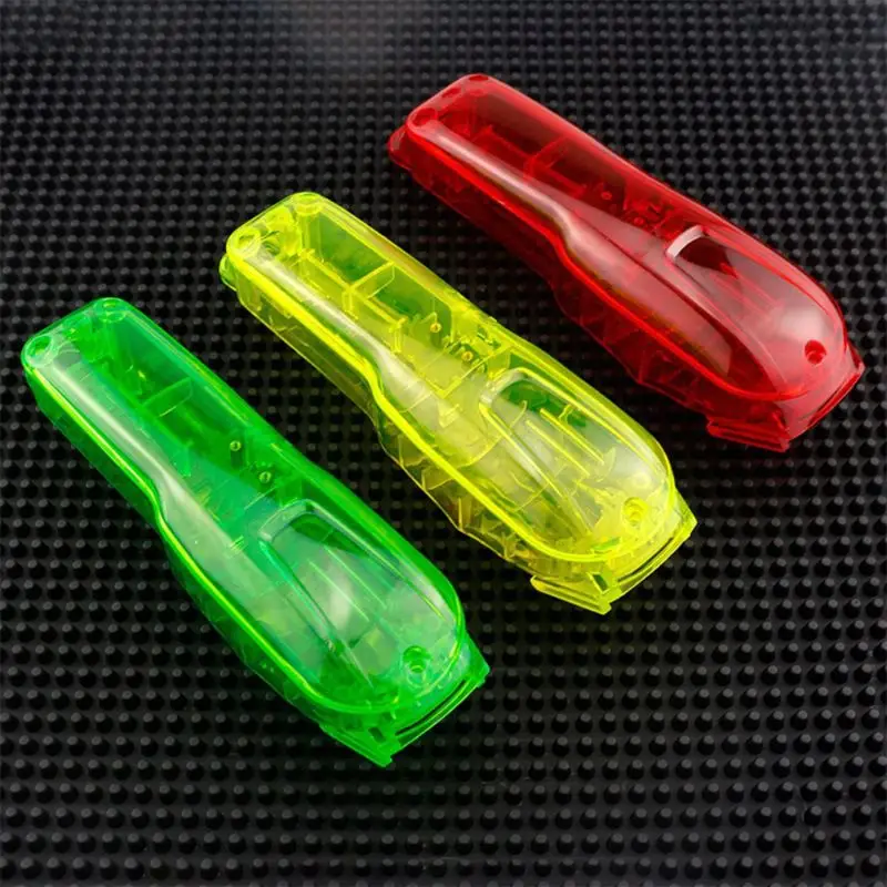 1Set Clear Hair Clipper Front Back Housing Cover Lid Barber Hair Trim Accessory