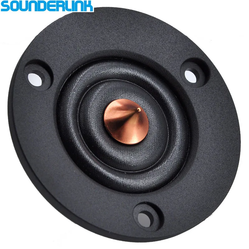 2 шт. Sounderlink HiFi Шелковый мягкий купольный динамик драйвер блок твитер Сделай Сам книжный диван автомобиль 2 дюйма 65 мм 4Ohm 30 Вт|Аксессуары для аудиосистем| | АлиЭкспресс