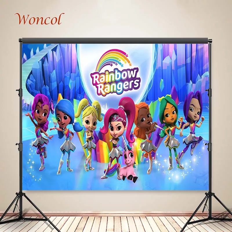 安い オンライン 買取 素晴らしいレインボーランサー写真背景幸せな誕生日写真背景勇敢なレインボー女の子の装飾バナーポスター写真撮影 販売証明書付き Spacecreatebrain Jp
