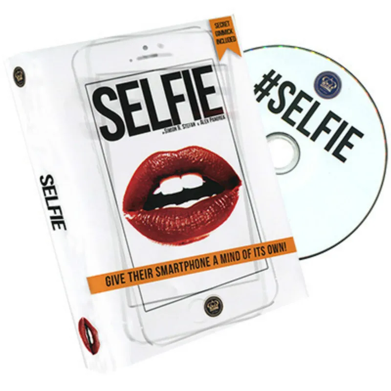 

SELFIE Simon R. Stefan & Alex Pandrea (Gimmicks and DVD) Close-Up Stage Street Floating Magic Tricks Products Toys Illusions