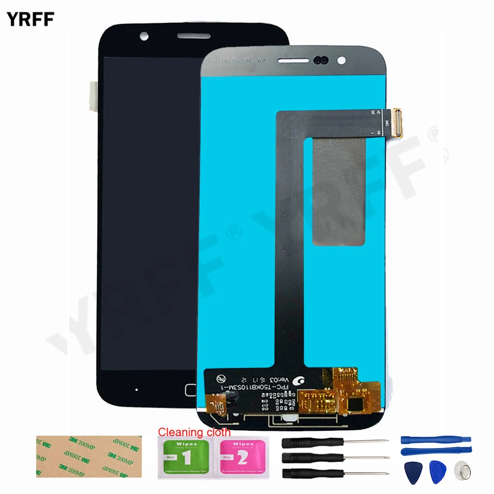 Goede Mobiele LCD Display Voor Vernee Thor Touch Screen Digitizer Vergadering 100% Originele Nieuwe LCD Touch Digitizer Gereedschap 3M Lijm