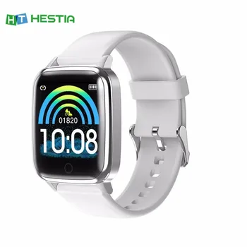 

Square 1.3IN HD Screen Smart Watch Waterproof IP67 Dials Silicone Strap BL4.0 Smart Band Heart Rate Step Monitor Smart Bracelet